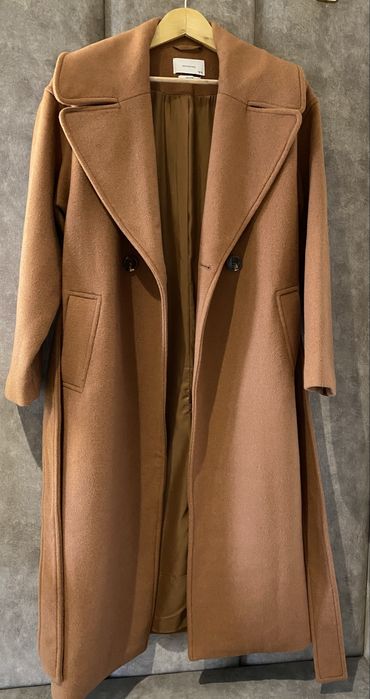 Reserved płaszcz wełna S M