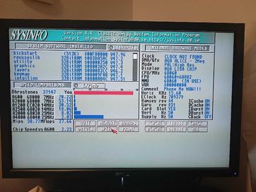 Karta Turbo Amiga 1200 TF1260 z 68060 z FPU i MMU 128 MB RAM