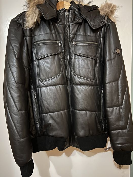 Шкіряна куртка чоловіча,зимова.Otto Kern оригінал