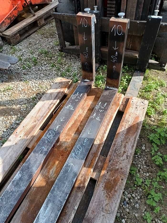 Widły do wózka widłowego 150 cm