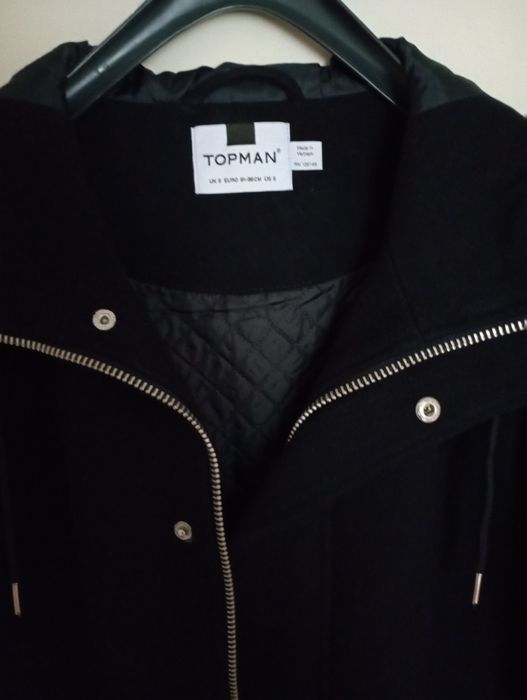 Пальто куртка шерсть чоловіче Topman нова утеплена