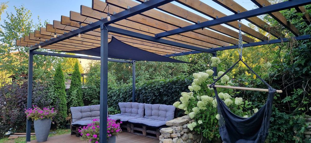 Pergola tarasowa, Pergola ogrodowa, Altana