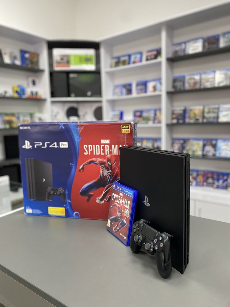 PlayStation 4 Pro + Spider-Man ІДЕАЛ ~ Гарантія!