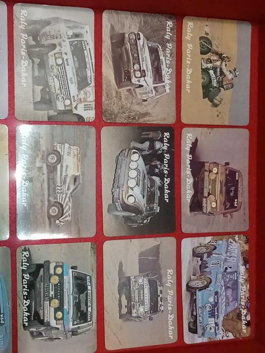 Calendários de Bolso Paris Dakar 1986