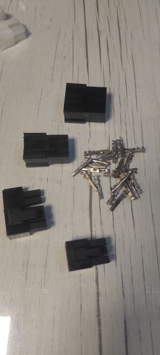 Разъем прямой угловой 6 пин 8 pin мама папа