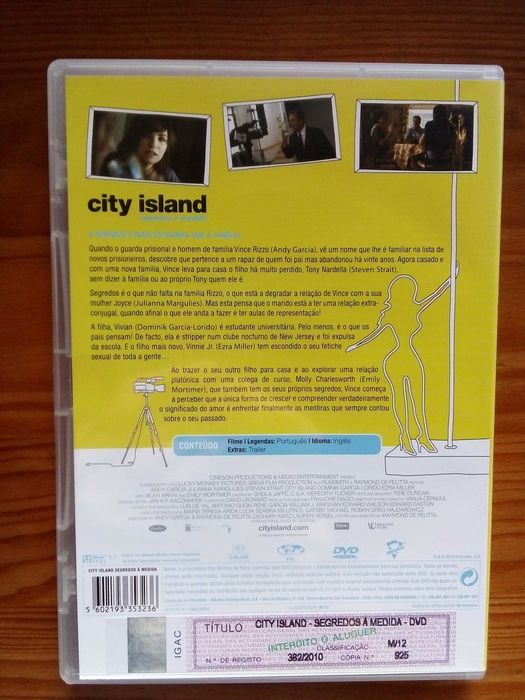 City Island "Segredos à Medida" - Raymond Felitta