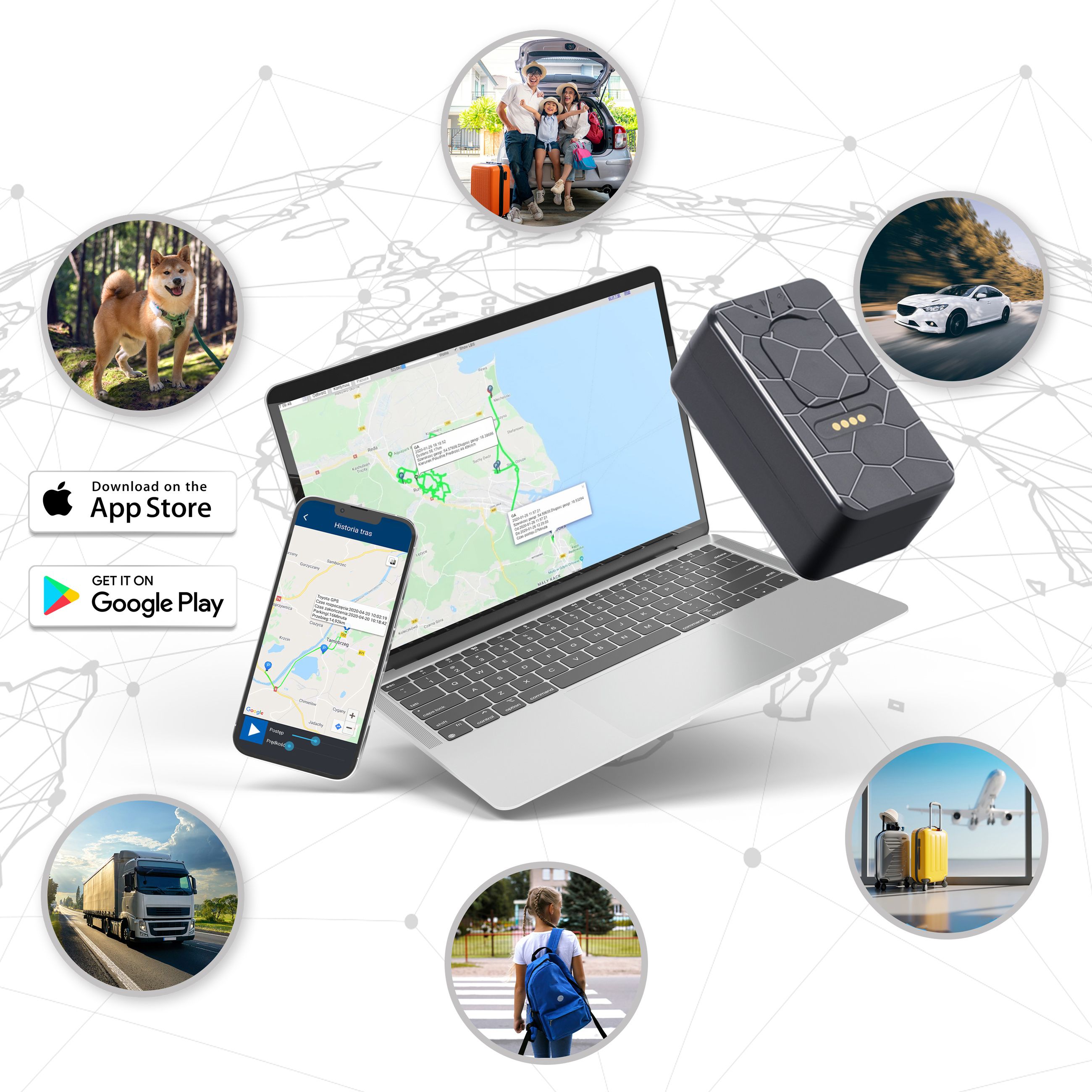 Lokalizator GPS 35 DNI 4G  magnes śledzenie podsłuch MK50S