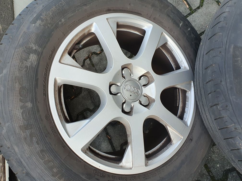 Oryginalne Felgi Koła 17" Audi Q5 5x112 ET39+ 235.65.17 DOT 2020