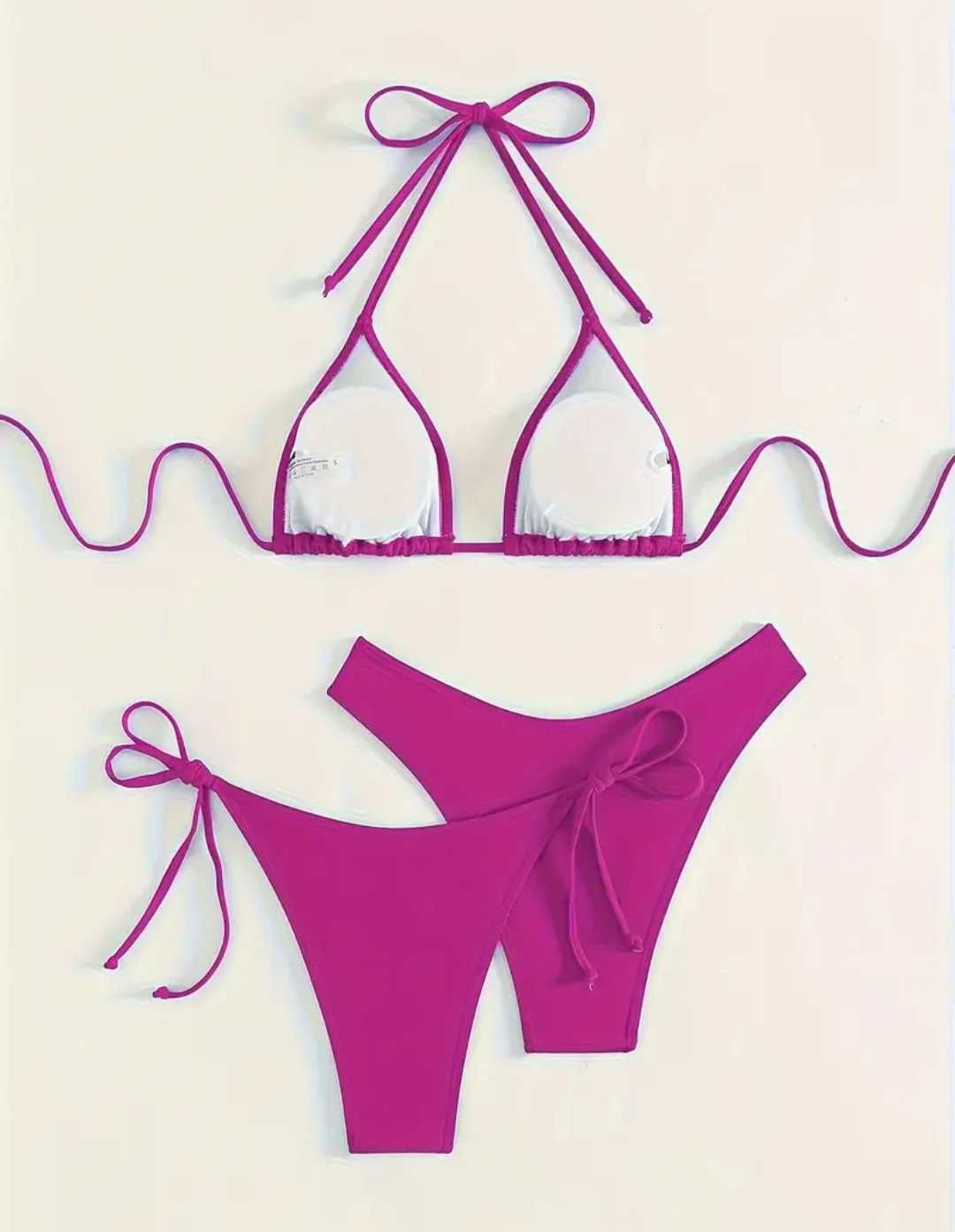 Nowy strój kąpielowy 3 części bikini r. L kąpielówki