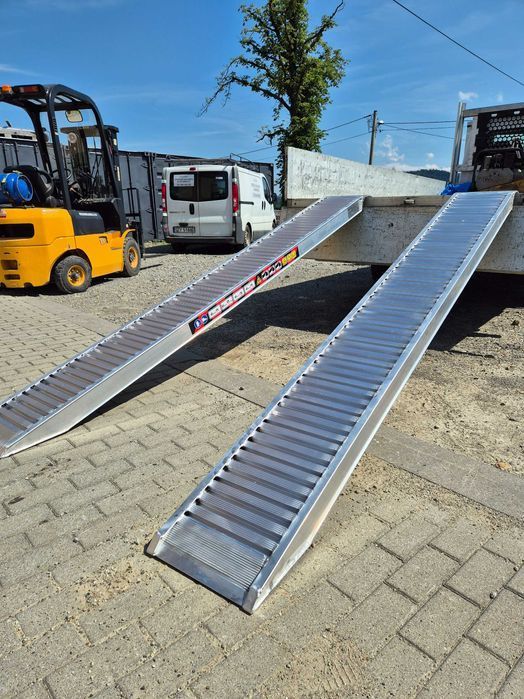 Najazdy aluminiowe od 2m-5m, do 25T - Dostawa, gwarancja, znak CE
