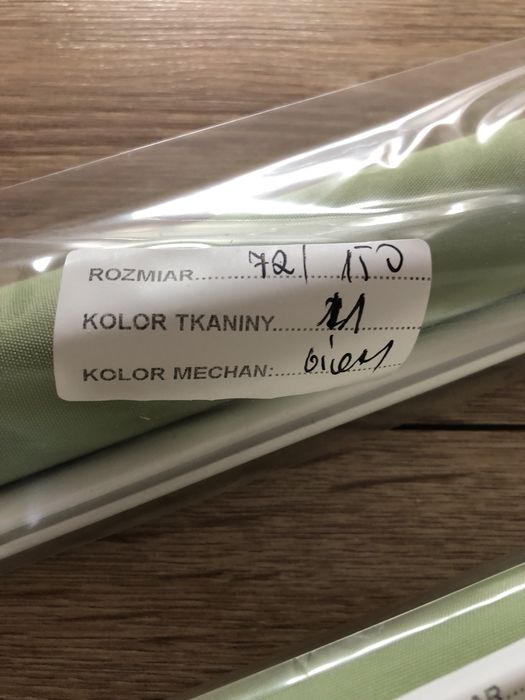 Rolety na ramę okna i drzwi balkonowe - komplet