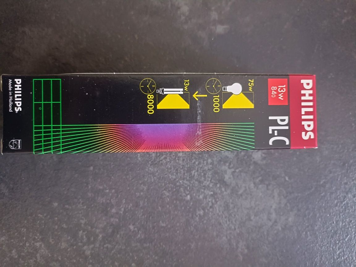 10 żarówek Philips 13w/84
