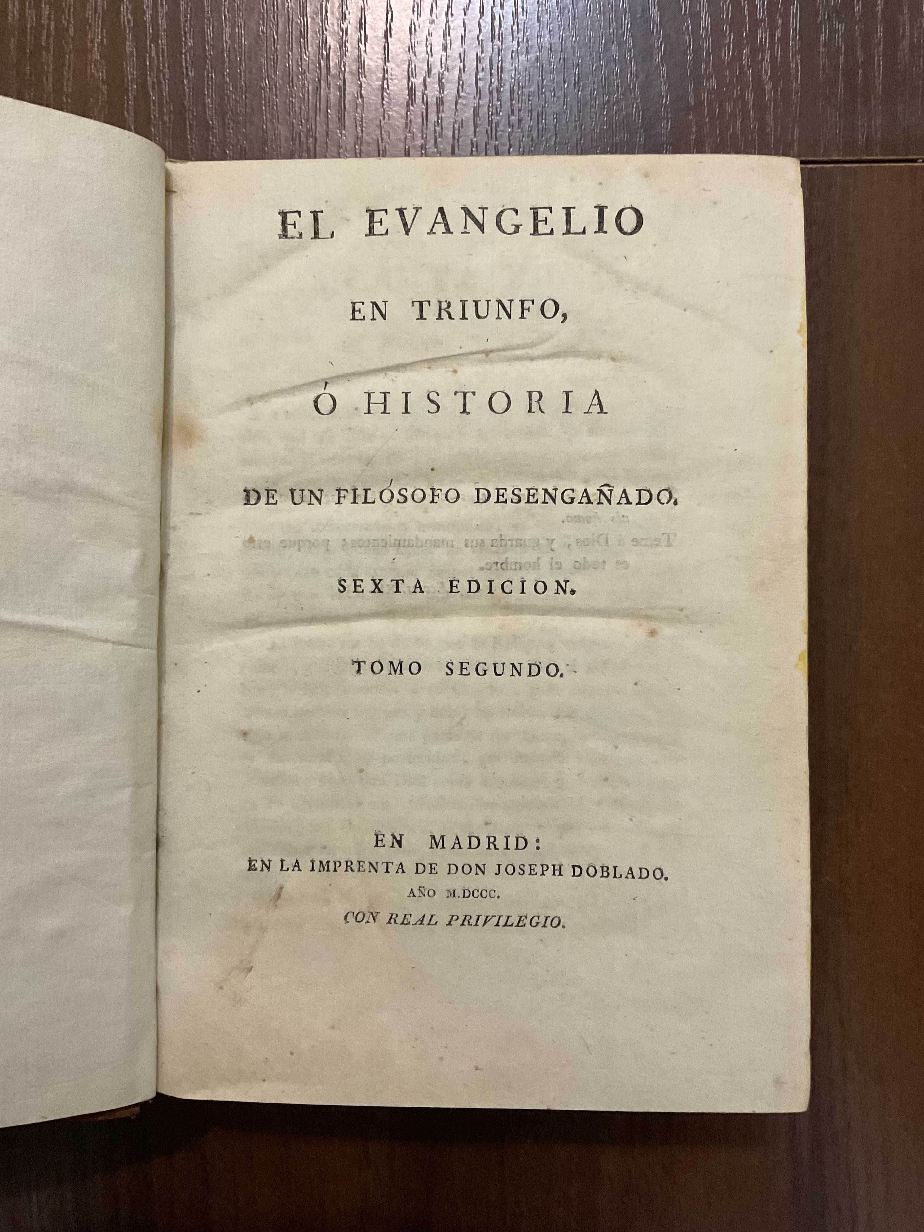 Мадрид 1800 Торжество Євангеліє Іспанія