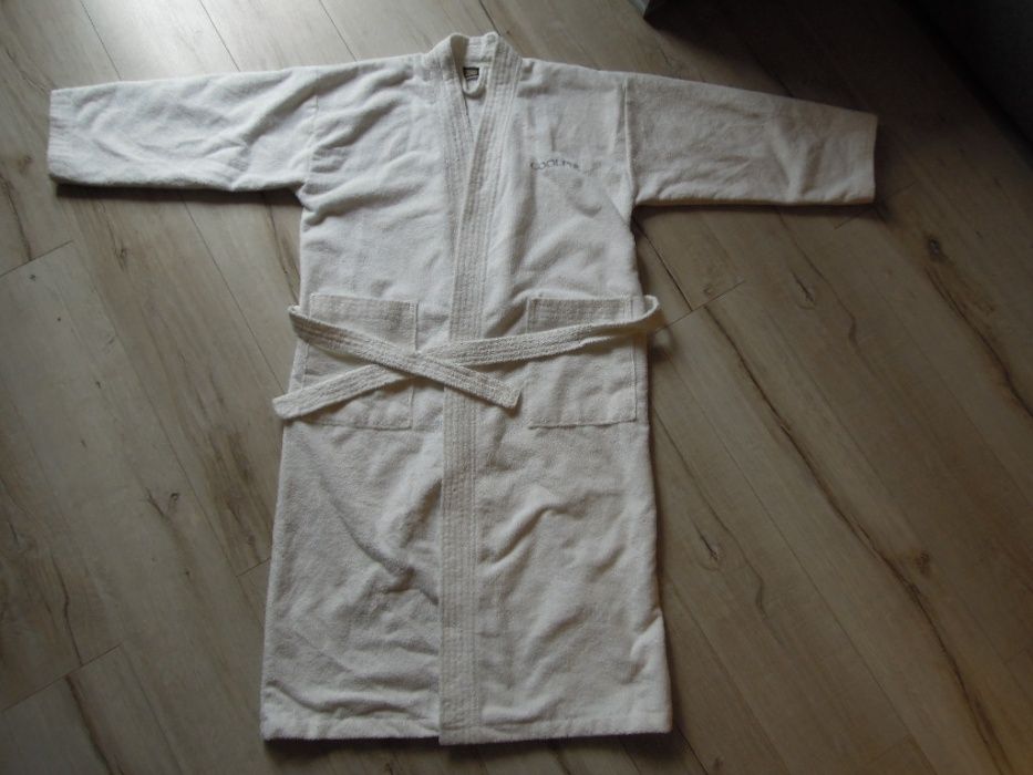 Świetny Biały Szlafrok Damski M