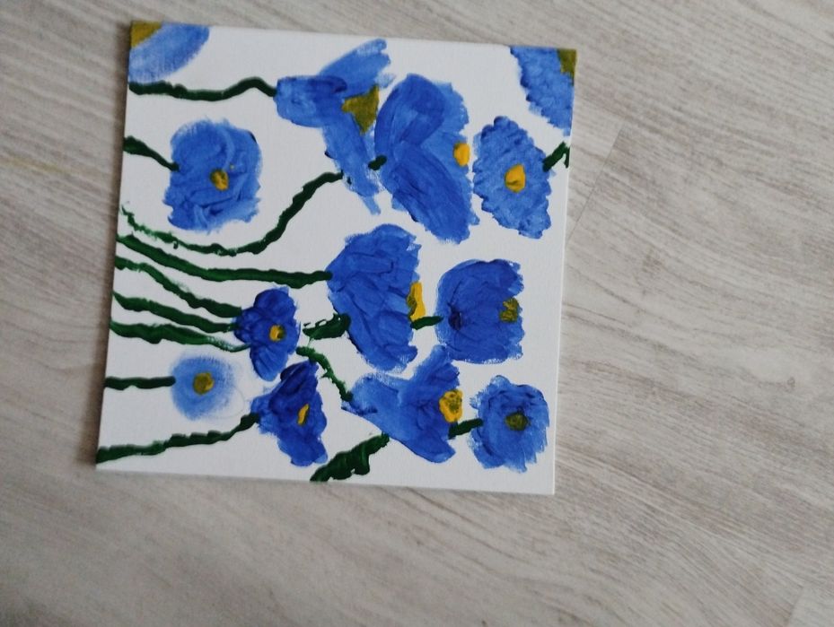 Sprzedam obraz ręcznie malowany robiony przez pasje