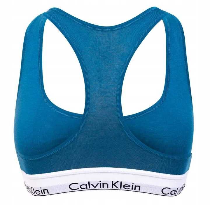 Bawełniany biustonosz Calvin Klein S