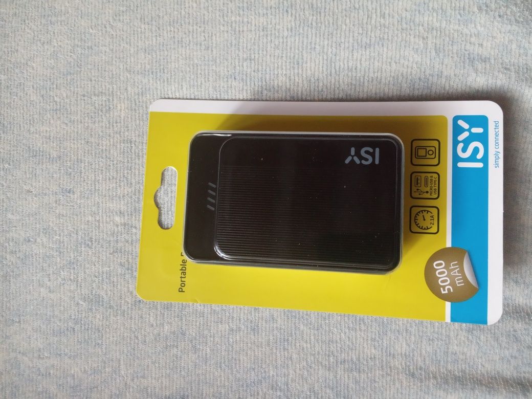 Powerbank portable Isy IPP 5000-C-BK
