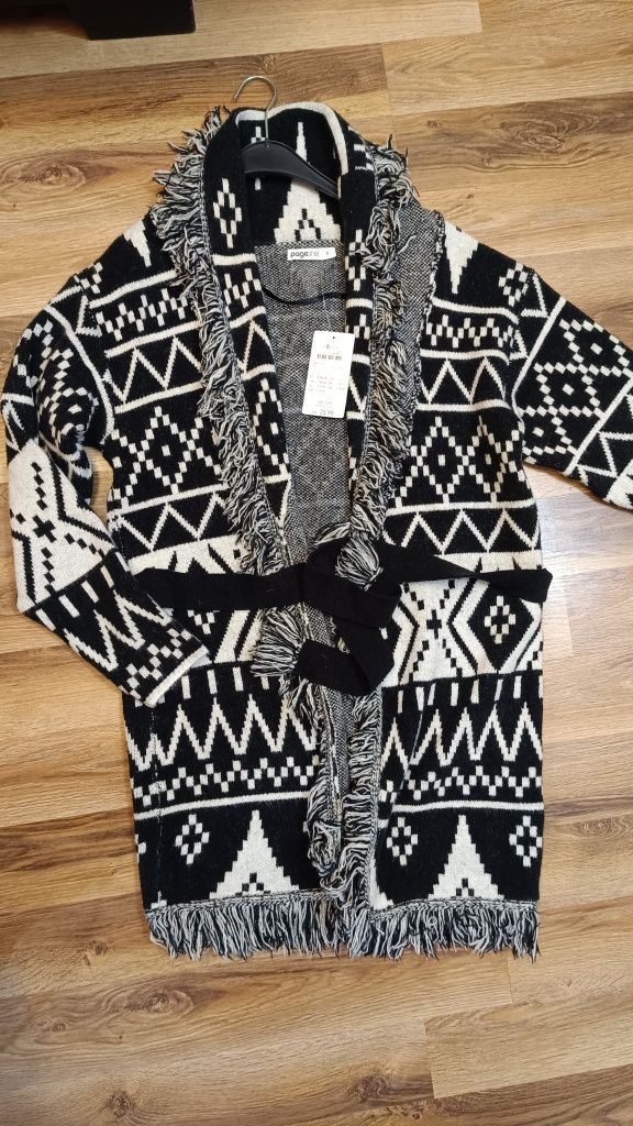 Kardigan sweter narzutka Takko fashion S M