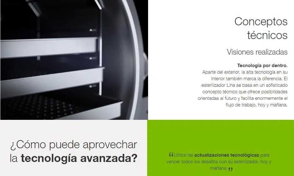 Autoclave Classe B W&H Lina 22L