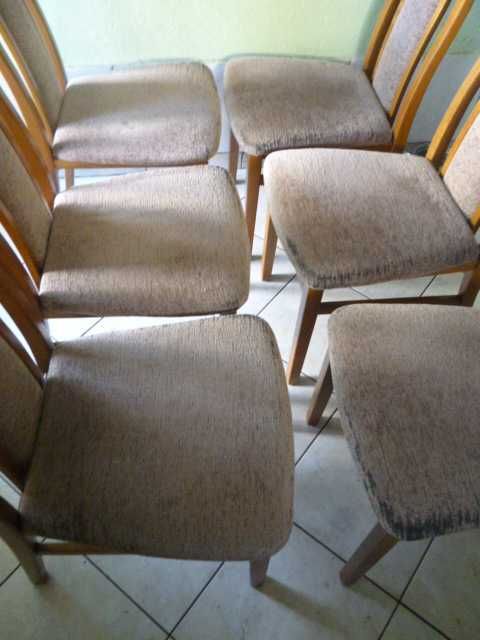 krzesła tapicerowane używane