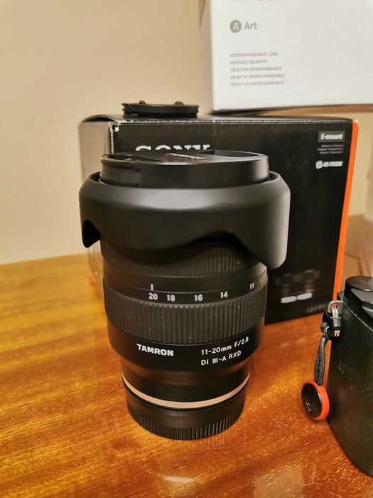 Bogaty zestaw Sony a6300, Sigma Art 35mm, Tamron 11-20mm