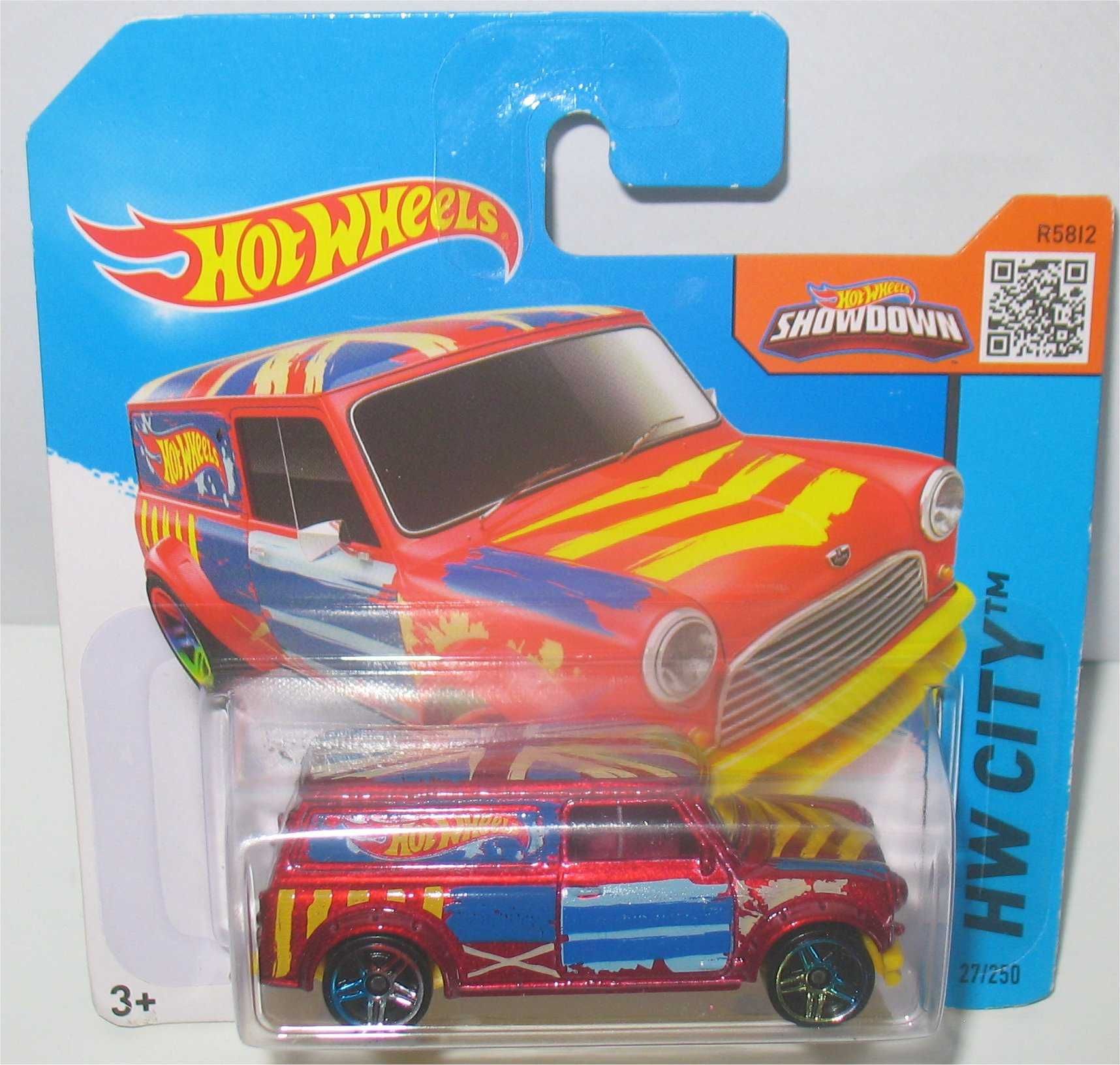 Hot Wheels - 67 Austin Mini Van (vermelho - 2015)