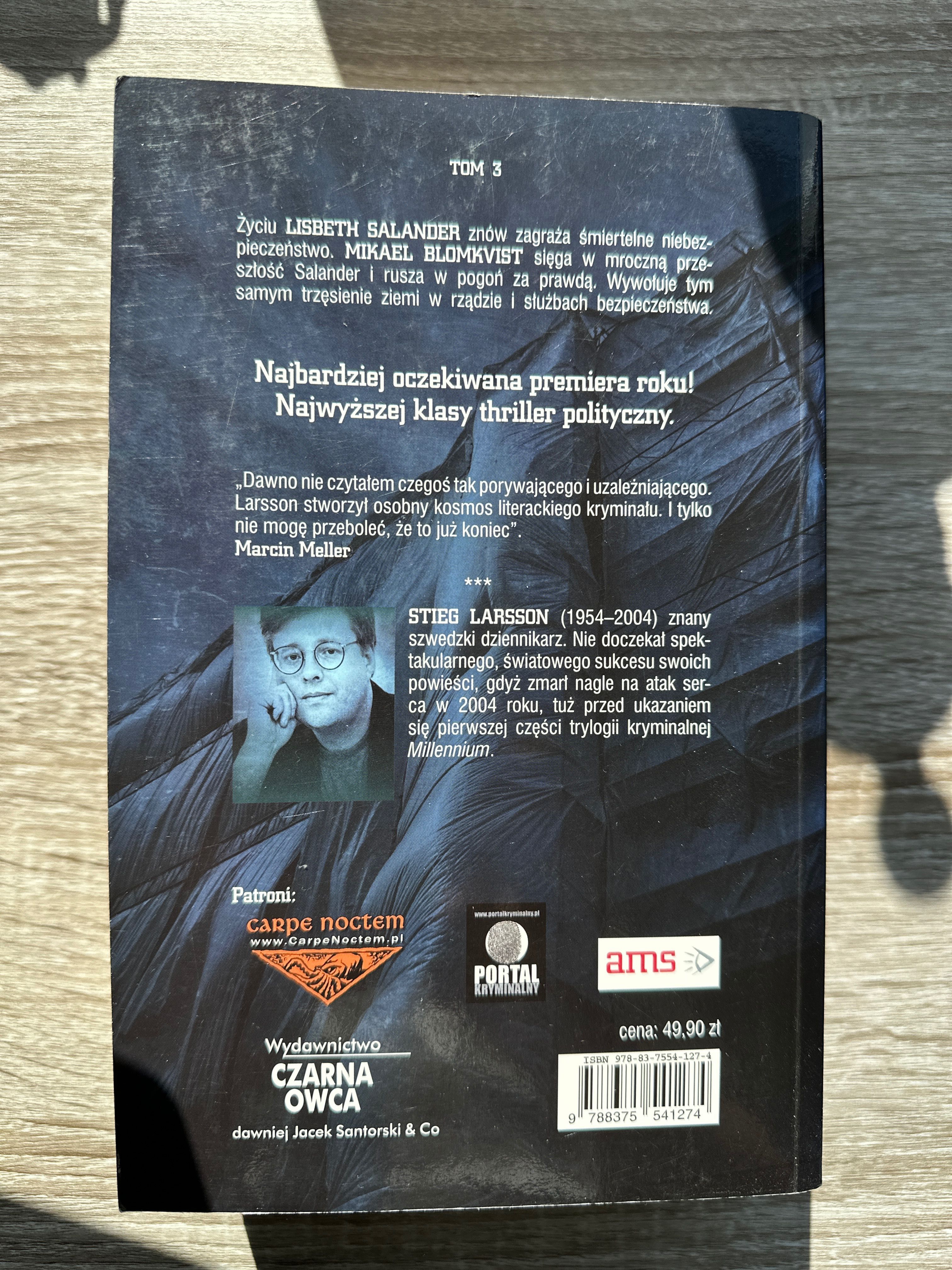 Millenium cz. 3 Stieg Larsson