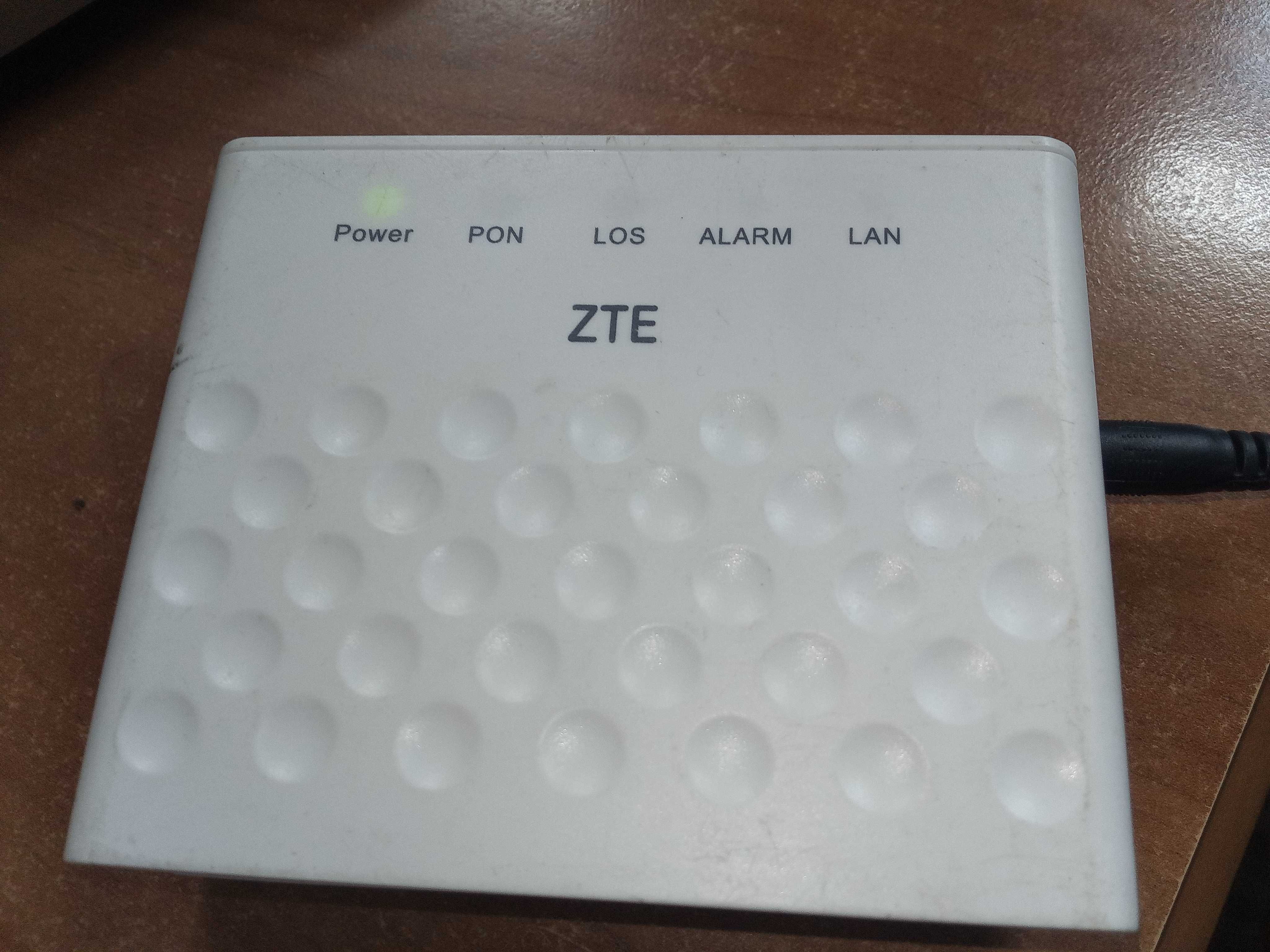 ZTE F601 | ONT | 1x GPON, 1x RJ45 1000Mb/s klient sieci światłowód