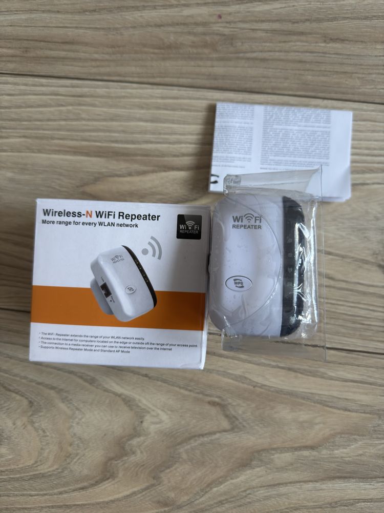Wzmaczniacz sygnalu wi-fi repeater nowy
