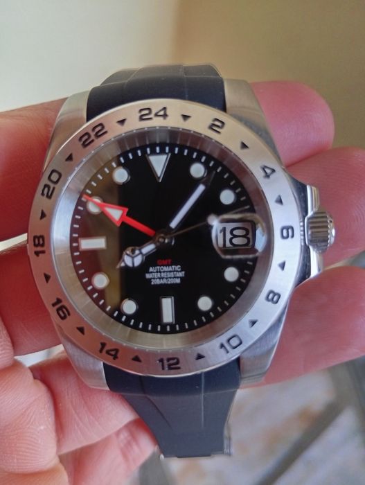 Relógio Explorer GMT automático
