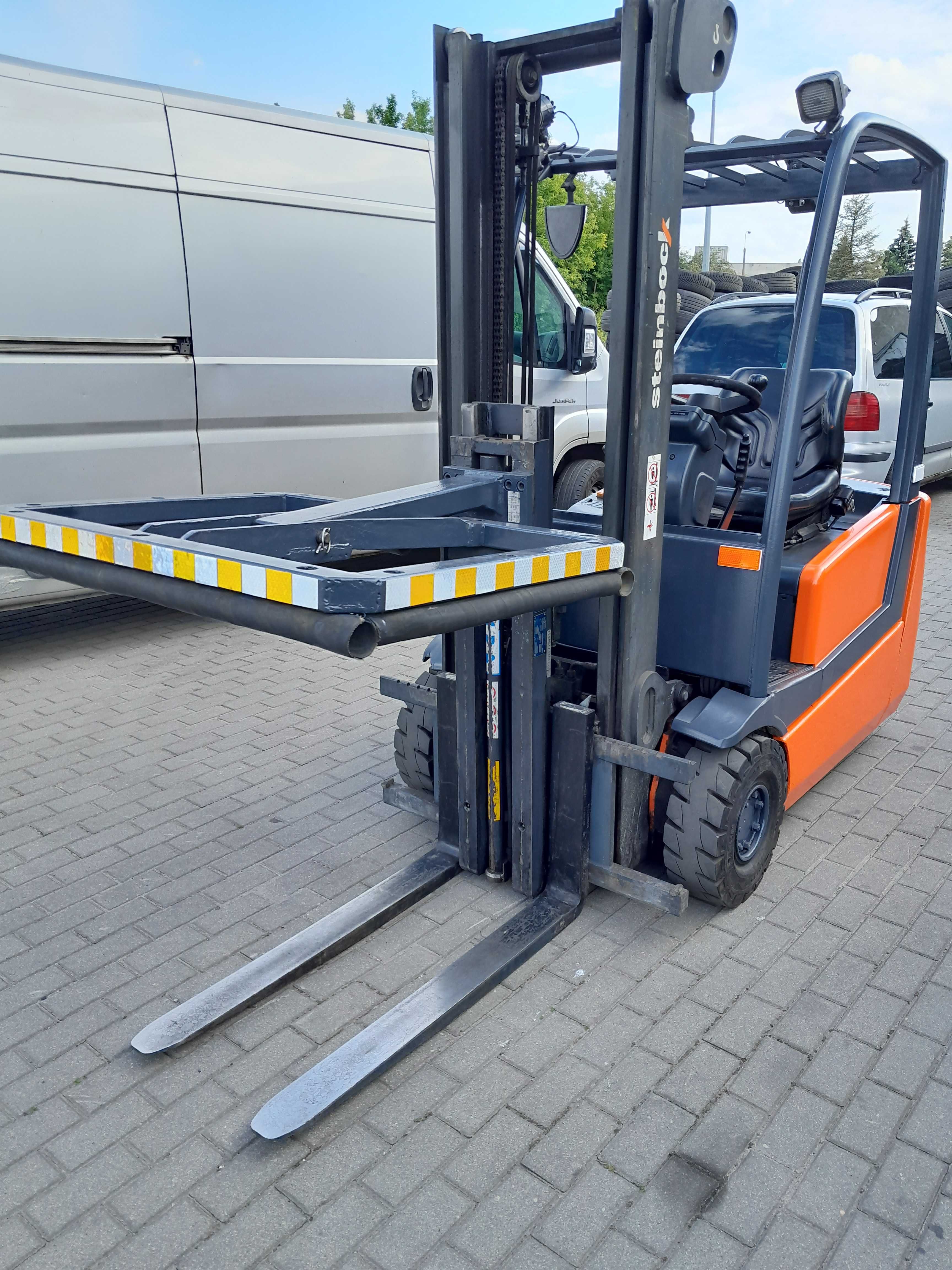 Wózek widłowy STEINBOCK elektryczny