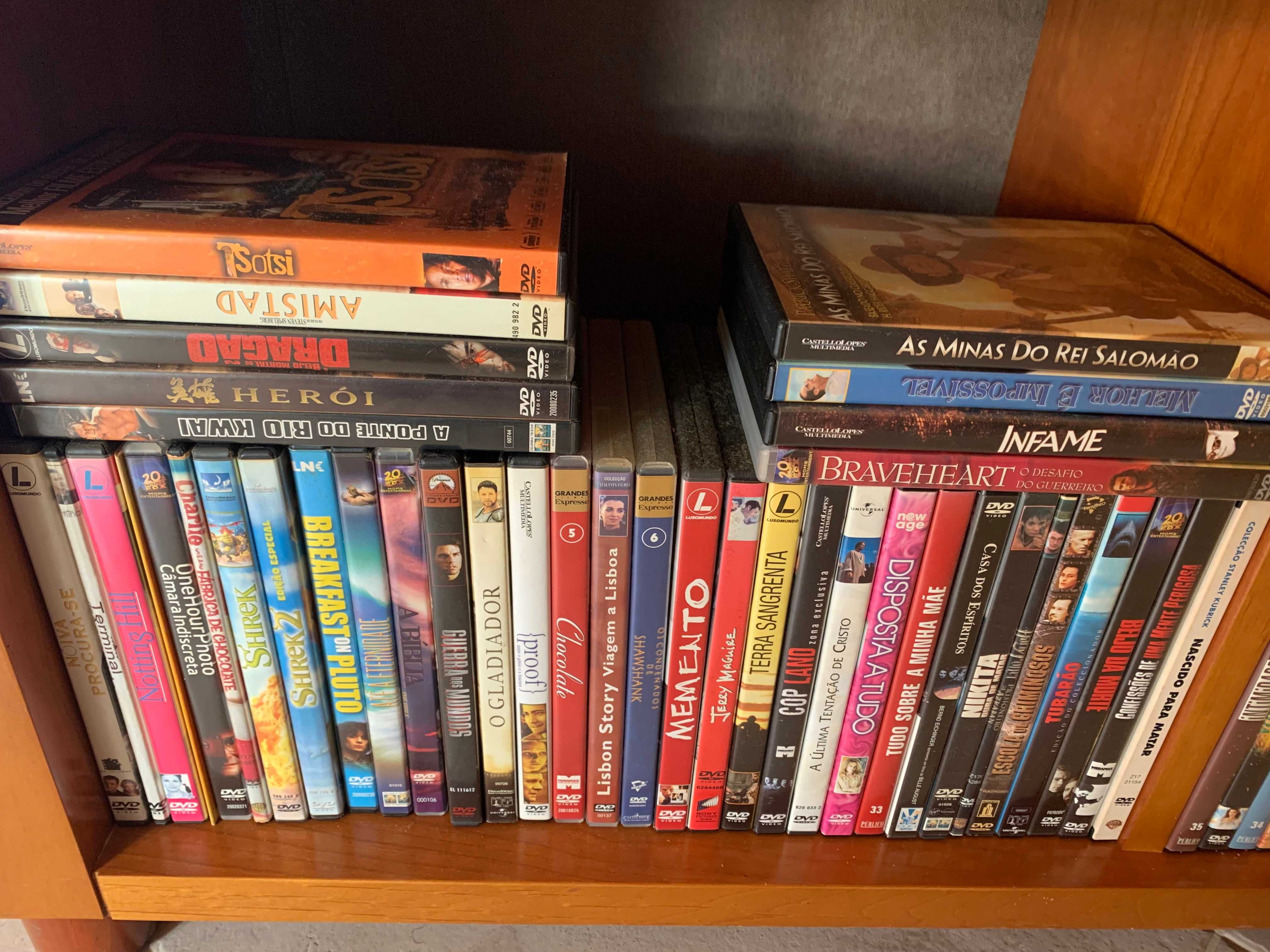 Sistema de Cinema em Casa c/ oferta de DVDs