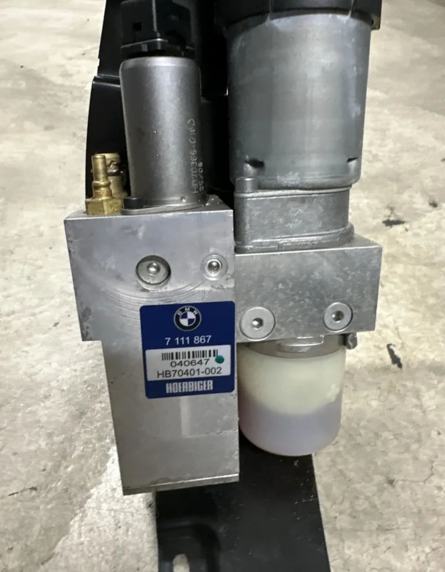 Motor hidráulico para mala eléctrica bmw e61