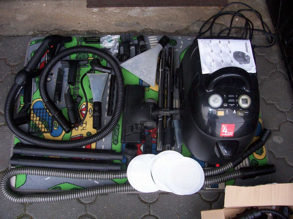 Odkurzacz piorący Zelmer Wodnik 616 Quattro 1500w turboszcz +40akcesor
