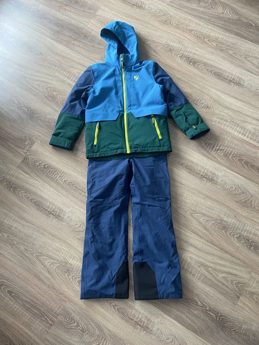 Komplet narciarki 152 Zienter dla chłopca kurtka spodnie 10 000