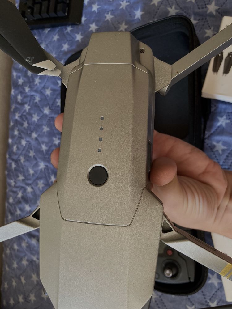Квадрокоптер дрон DJI Dji Mavic Pro Platinum з кейсом (0072)