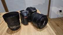 Nikon D7200 dwa obiektywy przebieg 6400 super stan