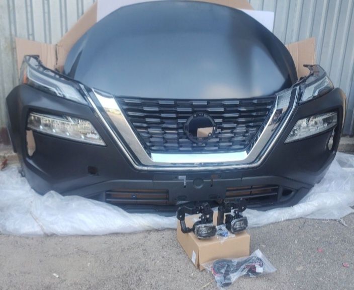 Бампер передний Нисан рог 2021-2023 передний бампер Nissan rogue T33