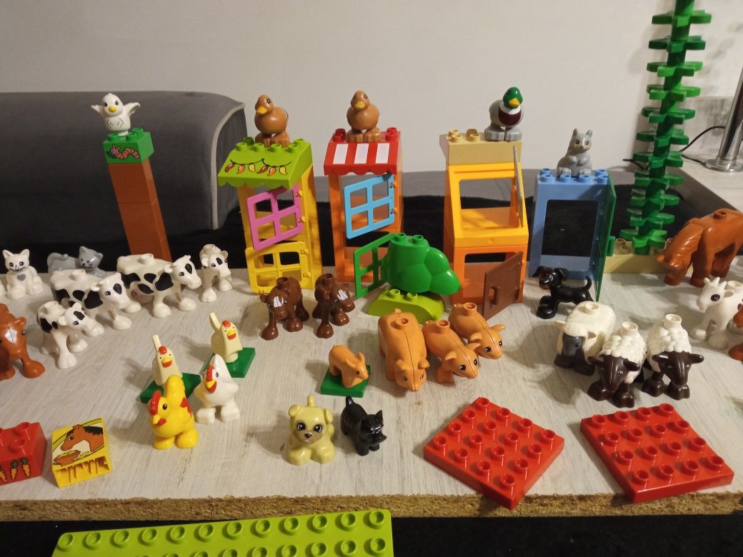 Lego Duplo zestaw XXL zwierzęta domowe 44 sztuki