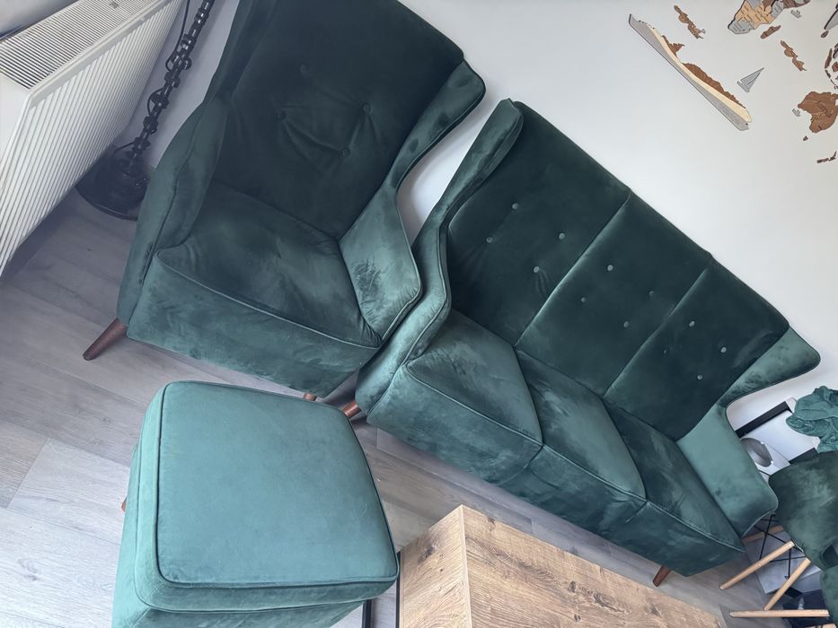 Sofa welurowa BOSTO Agata Meble