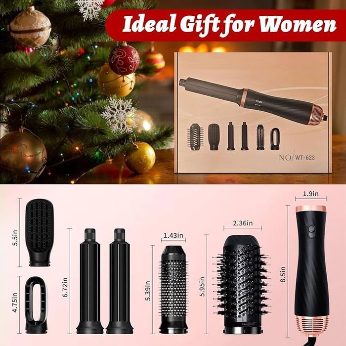 Lokówka do włosów 1000 W Hot Air Stylers - 6 w 1