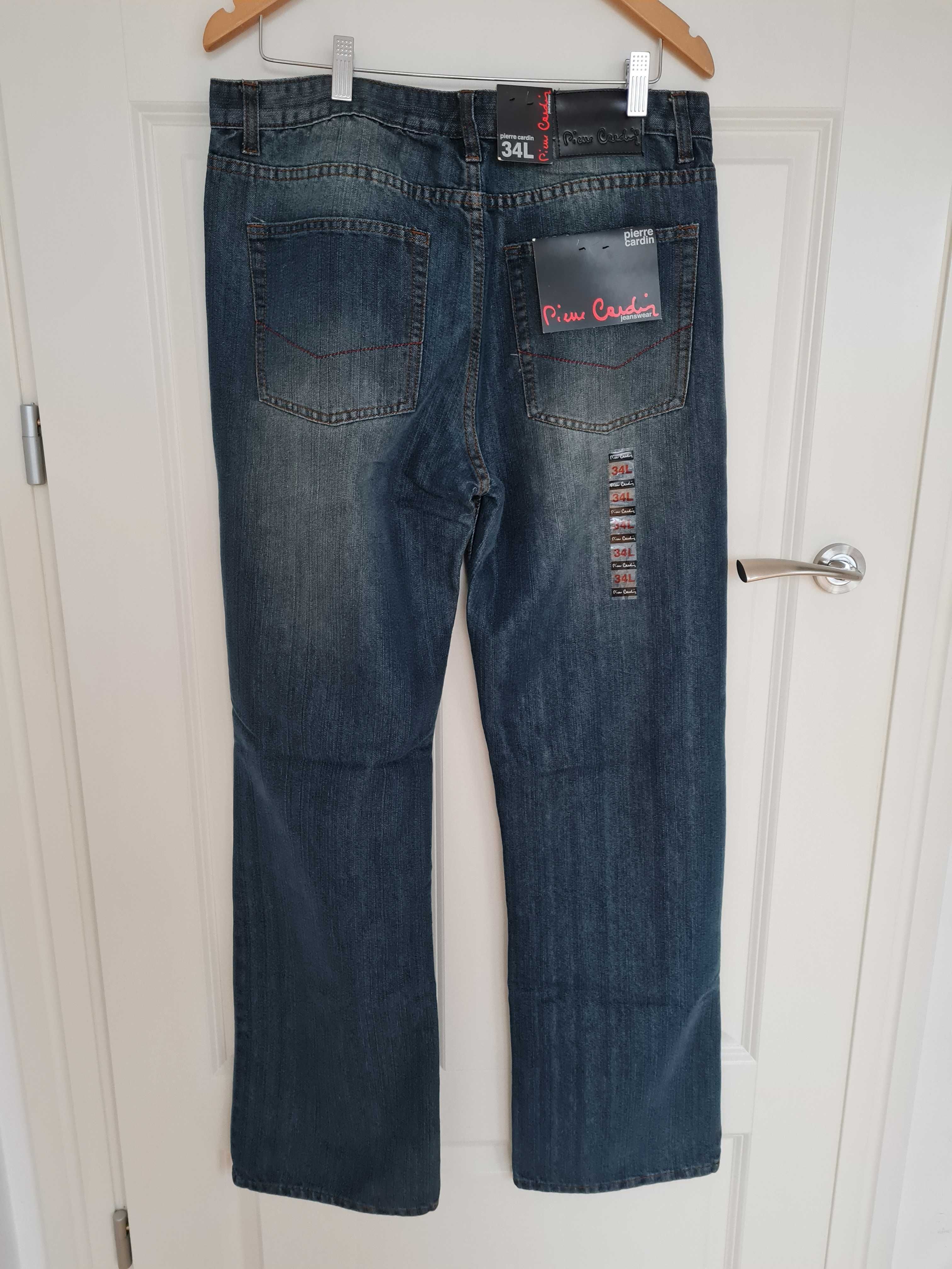 Nowe spodnie jeans Pierre Cardin rozmiar 34L/ L