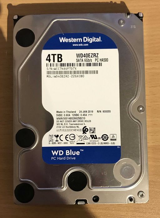 Dysk HDD Western Digital WD Blue WD40EZRZ 4TB 3,5