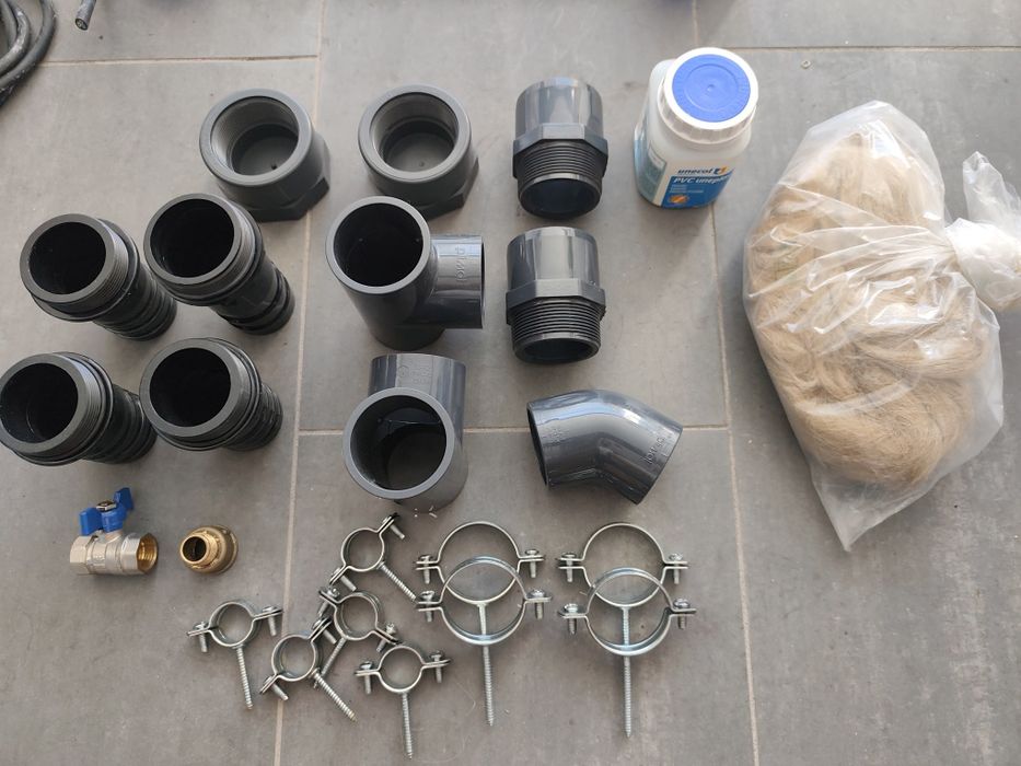 Peças PVC tubagem