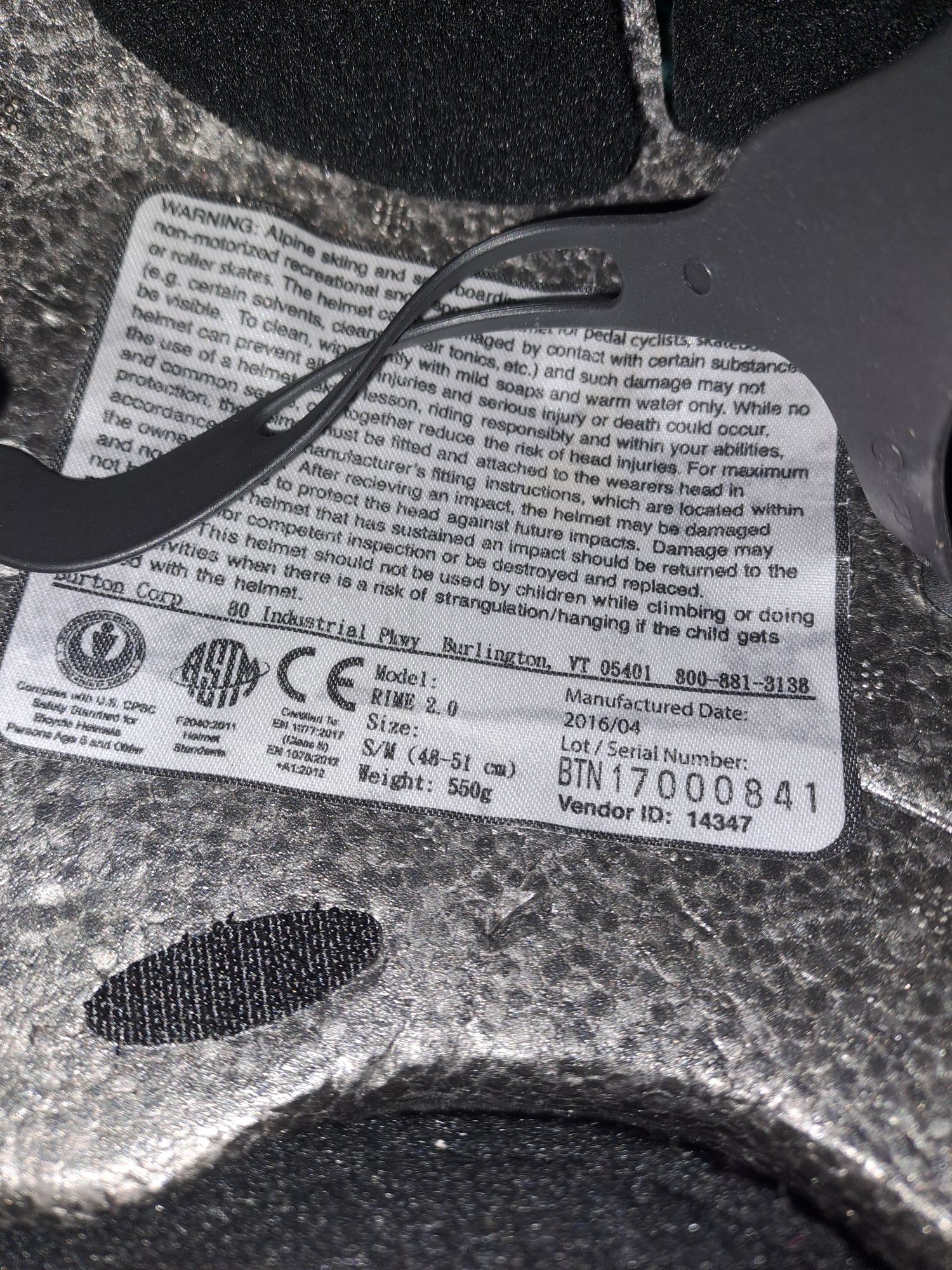 Kask narciarski-snowboardowy Anon 48-51