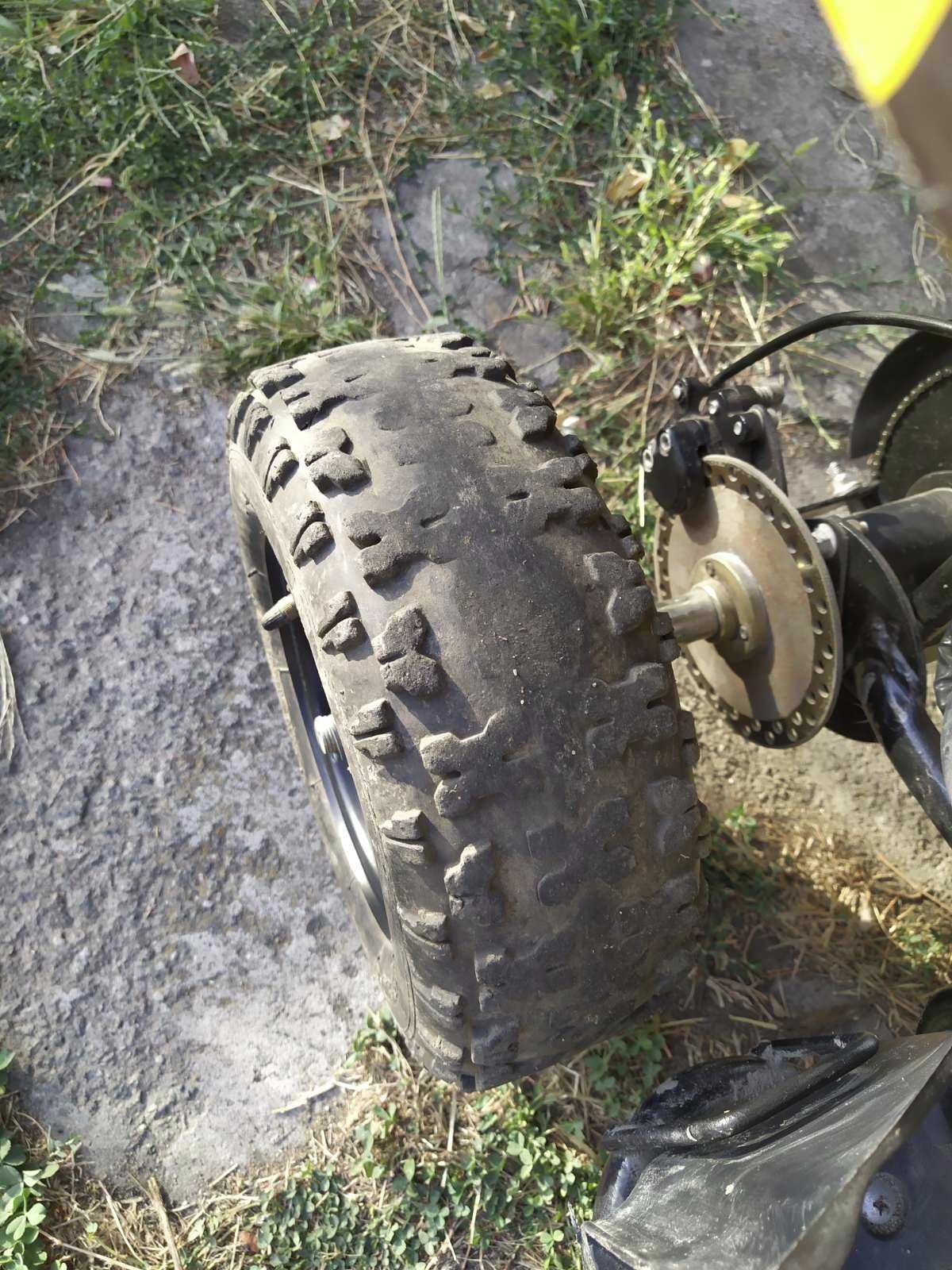 Дитячий квадроцикл "PROFI" HB-EATV 800N, жовтий камуфляж.