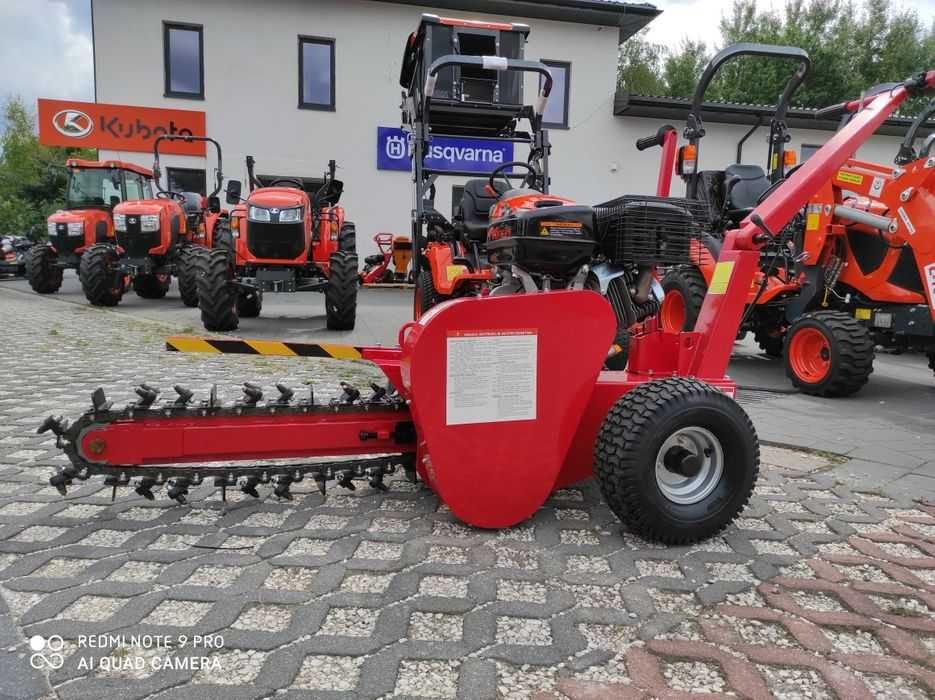 Duża Koparka Łańcuchowa DR-TR 15 420cm3 60cm WIDIA rozr. el