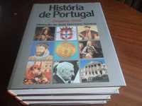 "História de Portugal" - 3 Volumes de José Hermano Saraiva