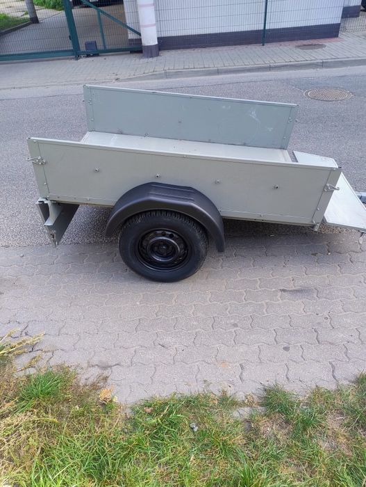 Przyczepka samochodowa Dmc 750 z dokumentami