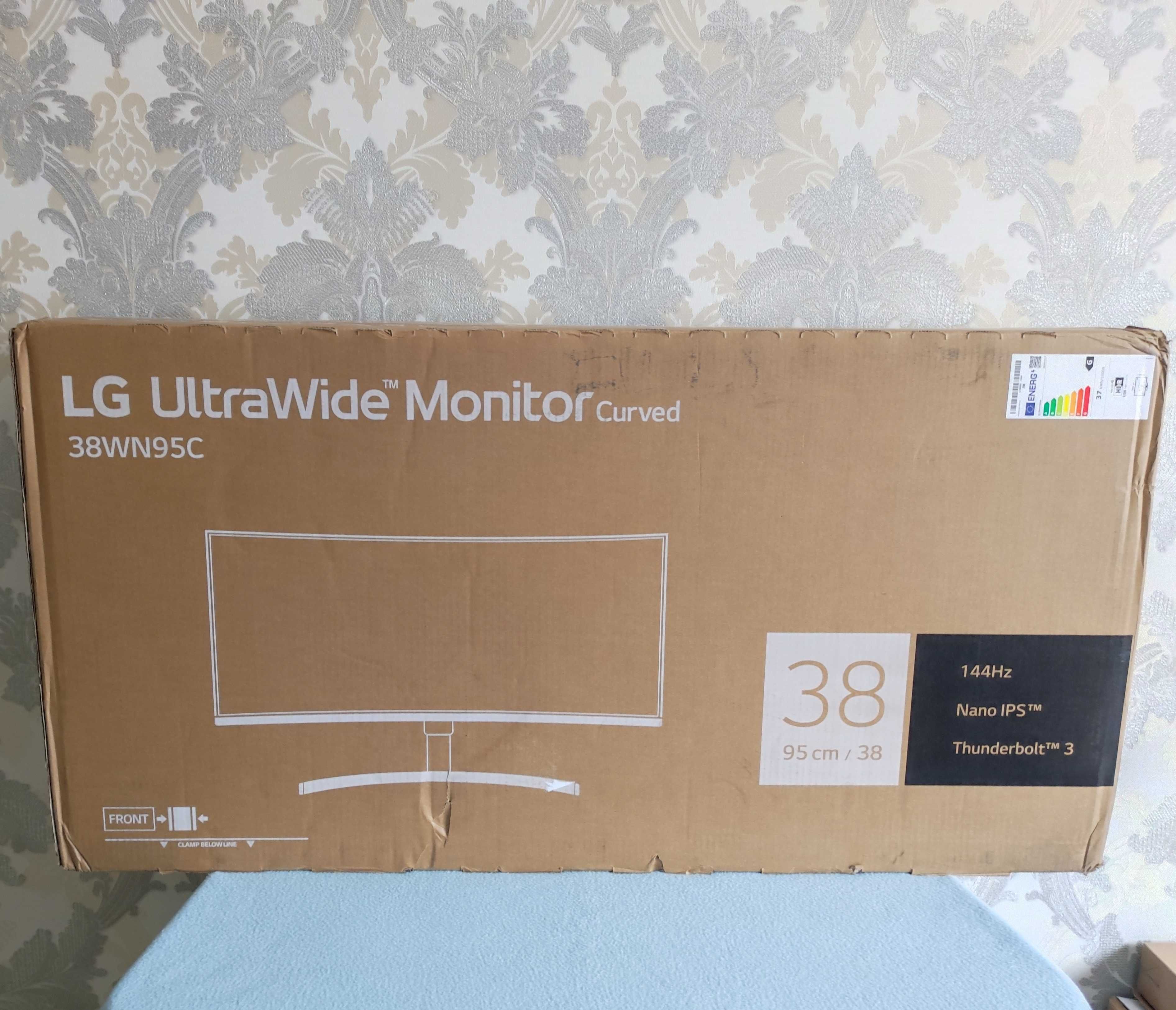 Монітор LG UltraWide 38WN95C-W